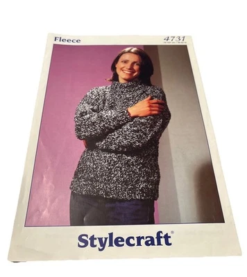 Stylecraft Fleece 4731. 76-107cm Sweater. 30-42 In. Used - Image 1 of 3