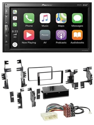 Pioneer USB MP3 DAB 2DIN Bluetooth Autoradio für Nissan Quest Rogue Titan ab 11 - Bild 1 von 4