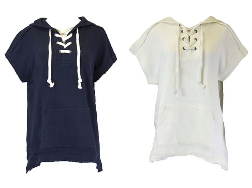 VETEMENTS Felpa con cappuccio hotel donna GREY STATE $118 NUOVA