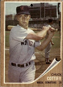 Chuck Cottier 1962 Topps #27 Washington Senators - Bild 1 von 2