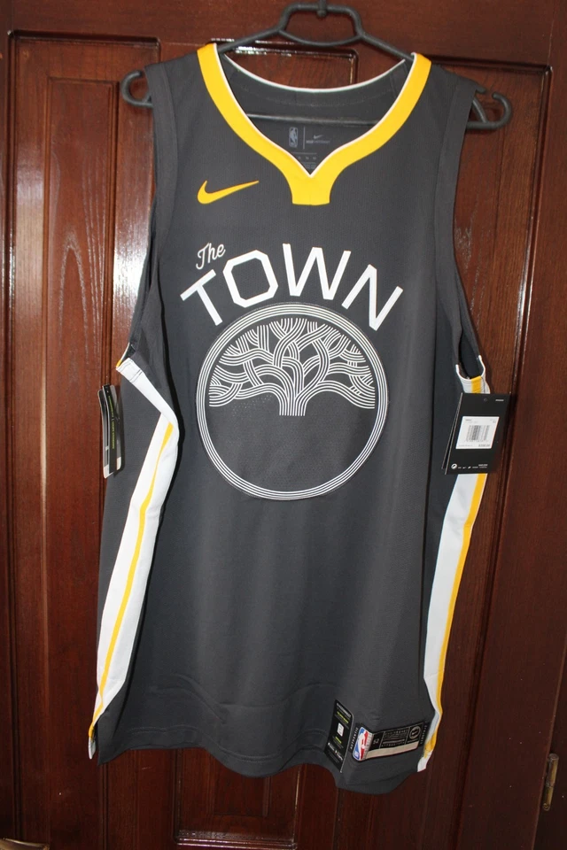 BNWT Golden State Warriors Authentic Vaporknit The Town City Blank jersey sz XL - Image 1 of 4