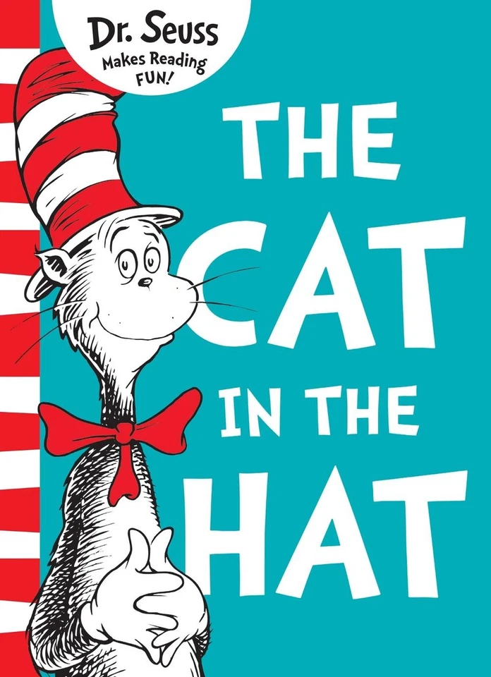The Cat in the Hat by Dr. Seuss (English) Paperback Book - Image 1 of 1