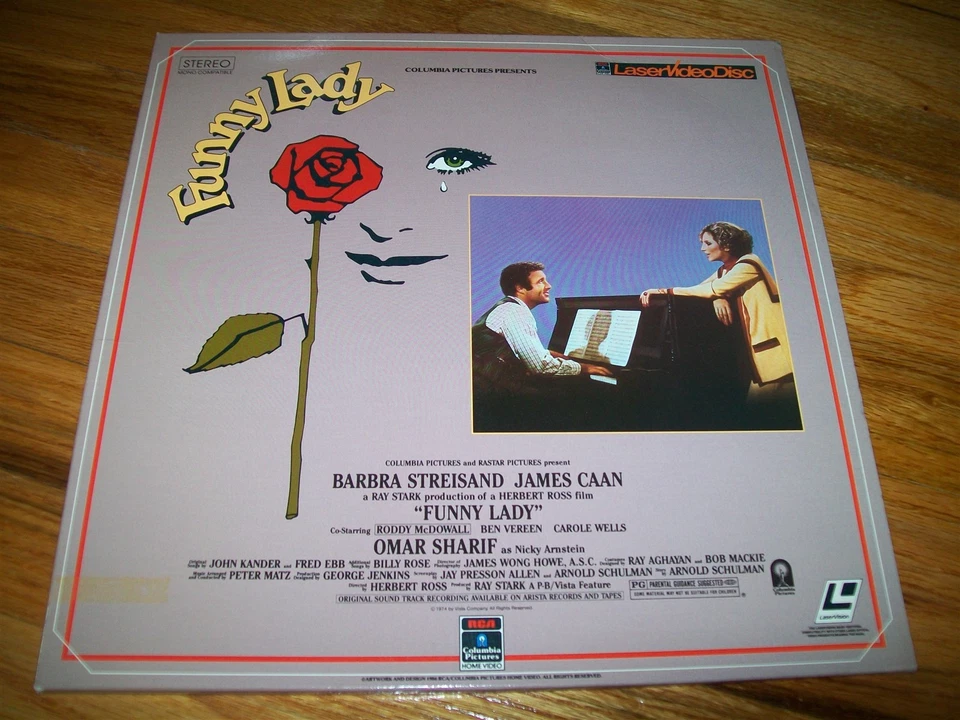 FUNNY LADY 2-Laserdisc LD VERY GOOD CONDITION VERY RARE BARBRA STREISAND Foto 1 de 1
