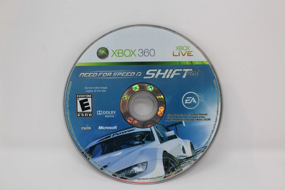Need for Speed: Shift Microsoft Xbox 360 Disc Only - Image 1 of 1