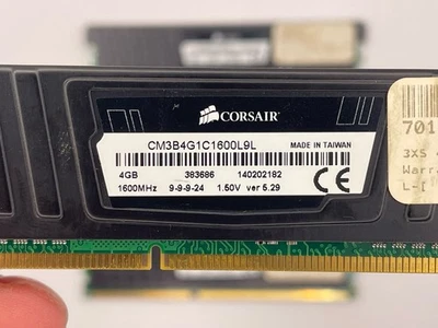 Corsair Vengeance LP 16GB RAM (4x4GB) DDR3 1600MHz Memory Kit - Image 1 of 3