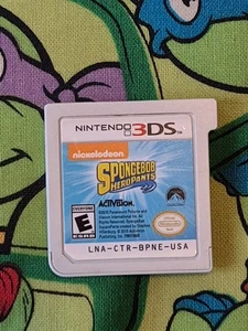 SpongeBob HeroPants (Nintendo 3DS, 2015) Nur Cartridge getestet - Bild 1 von 2