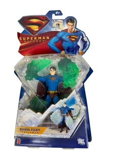 2006 SUPERMAN RETURNS MOVIE CRYSTAL ESCAPE MATTEL ACTION FIGURE 5 INCH - Picture 1 of 2