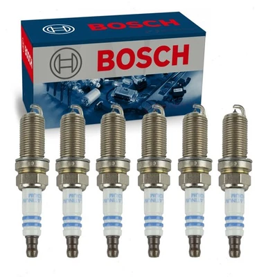 6 bujías de iridio dobles Bosch para Volvo V70 2008-2010 3,2 L L6 bg Foto 1 de 4