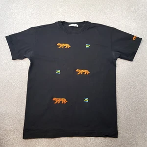Kenzo X H&M Herren T-Shirt Large schwarz Tiger Animal Print bestickt Rundhals - Bild 1 von 13
