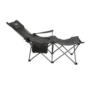 Camping Lounge Chair, Portable Beach Chair for Adults Sun Chairs Outdoor with - Picture 1 of 6