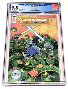 SDCC 2021 IDW Excl Star Wars The High Republic Adventures #6 Variant CGC 9.8 - Picture 1 of 2