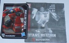 Transformers Titans Return ROADBURN Figures BIO and MANUAL