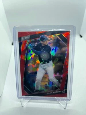 Alex Rodriguez 2023 Panini National VIP Red Cracked Ice Prizm SP 95/199 #57 - Image 1 of 2