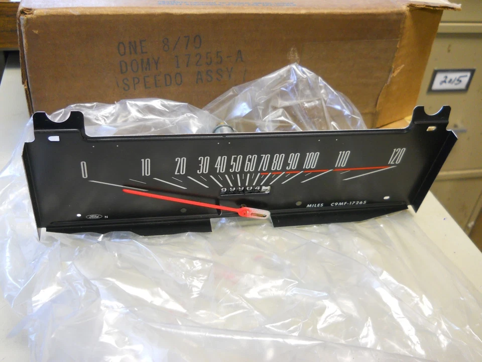 Nuevo de Lote Antiguo 1970 Mercury Monterey Marquis Marauder Velocímetro Foto 1 de 2