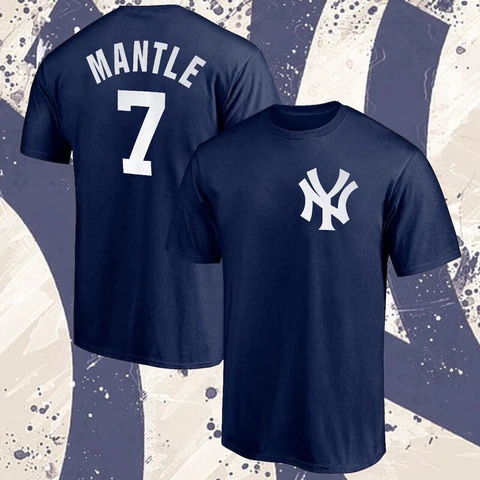 M. Mantle New York Yankees 2023 Name & Number T-Shirt Gift For Fans S-3XL Cover