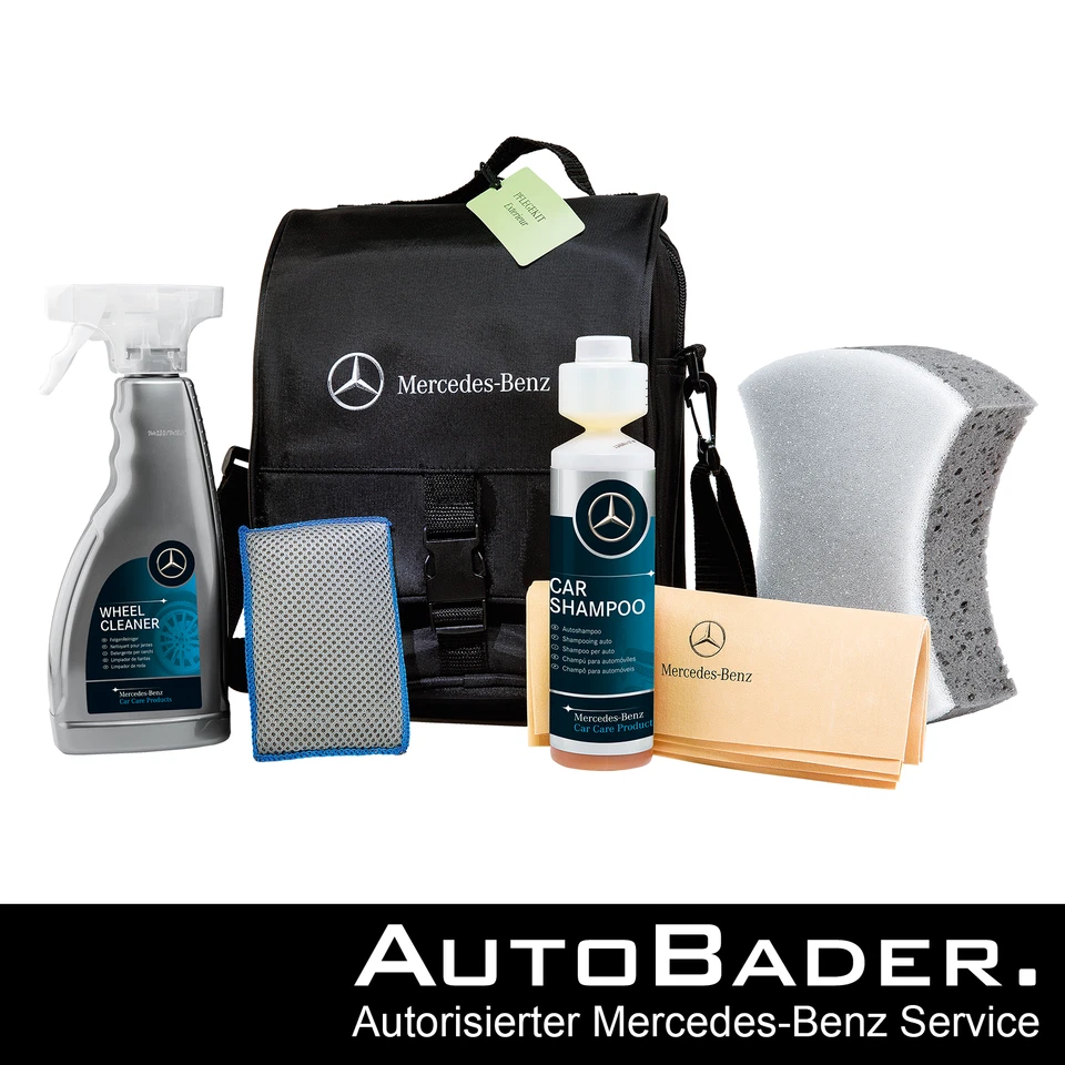 Original Mercedes Pflegekit Exterieur Pflegeset Außenpflege Autoshampoo NEU - Bild 1 von 1