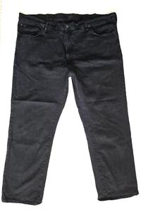 Polo Ralph Lauren Hampton Jeans Mens Big 48 x 32 Black Relaxed Straight Flex 48B - Picture 1 of 12