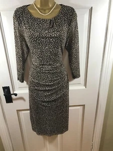 Esprit Black Floral Lined Tunic Style Dress, XXL UK 18, New with Tags £55 - Picture 1 of 6
