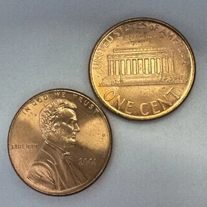 Centavo Lincoln 2001 P - sin circular / UNC - moneda como nueva de Estados Unidos - Imagen 1 de 3