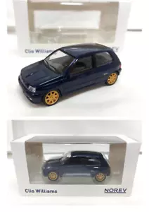 Renault Clio Williams 1993 Norev Jet Car 1/43 Neuf Boite Carton - Imagen 1 de 5