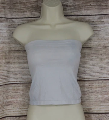 Isabel Maternity by Ingrid & Isabel Womens Size S/M Strapless Spandex Top White - Image 1 of 4