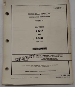 McDonnell Douglas USAF Series C-124A/-C Aircraft, Instruments, 1960, Vol. VI - Picture 1 of 24