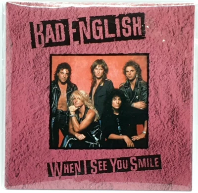 Bad English : When I See You Smile ( 3 track CD Single) - RARE CD - Image 1 of 2