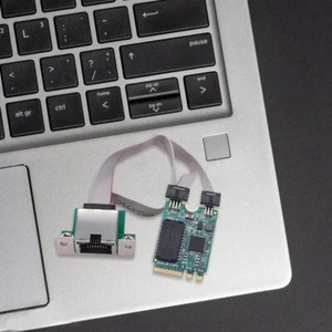 M.2 Gigabit Lan Adapter RTL8125BG Chip M2 RJ45 PCIE Bus Network Card Convenient - Picture 1 of 10