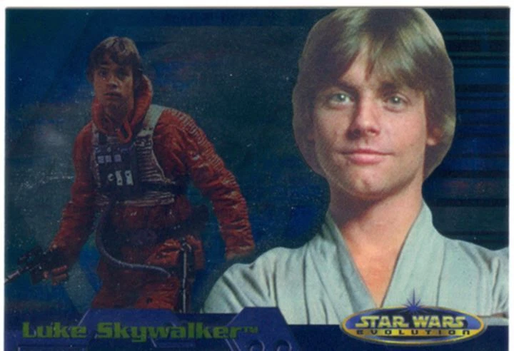 Star Wars Evolution Evolution 'A' Chase Card 6A Luke Skywalker - Image 1 of 1