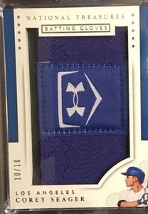 2016 Corey Seager Panini IMMACULATE BATTING GLOVE w UNDER ARMOUR #10/10 Rookie   - Picture 1 of 2