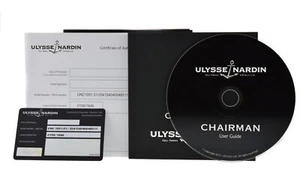 Authentic Ulysse Nardin Chairman UNC 1001.01 Phone Instructions Booklet - Photo 1/7