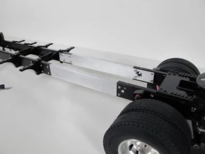 Nuova barra di estensione telaio in alluminio 4 7/8 pollici Tamiya R/C 1/14 King Knight Hauler - Foto 1 di 6