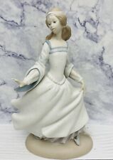 LlAdro Vintage 'Cinderella' Porcelain Figurine in Matte Finish~Retired