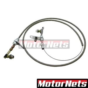 Chrysler 904 Stainless Steel Braided KickDown Flexible Cable Detent Tranny Mopar - Bild 1 von 1
