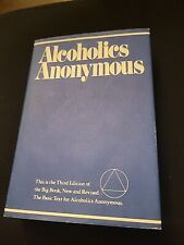 1981 9th Printing 3rd Edition Alcoholics Anonymous Big Book Hardcover