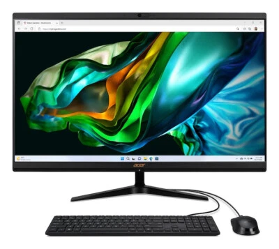 Aspire C27-1800 PC AIO 27" FHD i3 8 GB SSD 512 GB W11 Nero DQ.BLHET.001 ACER - Immagine 1 di 4