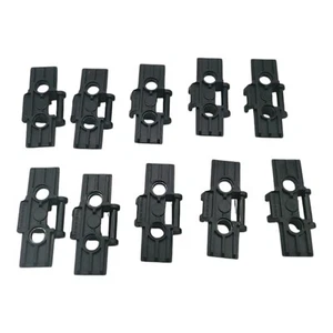 10x Lego® Technic "Kettenglied schwarz groß" 57518 Raupe Panzer Antrieb Kette - Bild 1 von 6