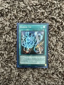 Runick Tip Yu-Gi-Oh! 1st Edition MP23-EN241 M/NM Secret Rare - Picture 1 of 4