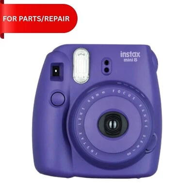 Fuji Instax Mini 8 Instant Film Camera Purple- FOR PARTS/ REPAIR - Image 1 of 4