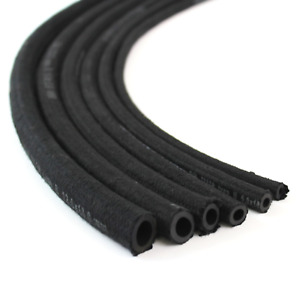 Polyester Braided Rubber Fuel Hose Fuel / Diesel, Oil Line Pipe, Unleaded Petrol