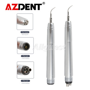 NSK Style Dental Ultrasonic Air Perio Scaler Handpiece Hygienist 2/4 Hole + Tips