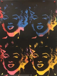 Andy Warhol - Four Multicoloured Marylins 1979/86 - 1993 - Offset Poster - Picture 1 of 7