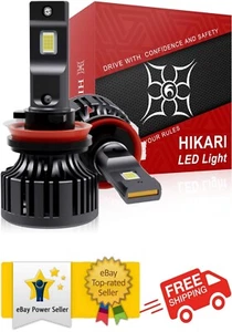 Bombillas LED Hikari 2023 20000LM H11/H8/H9, LED de núcleo-12 mejorado 45W, lúmenes altos - Imagen 1 de 7