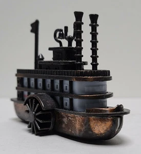 Afilador lápiz barco fluvial en miniatura de acabado antiguo de colección ~ No. 9612 - Imagen 1 de 11