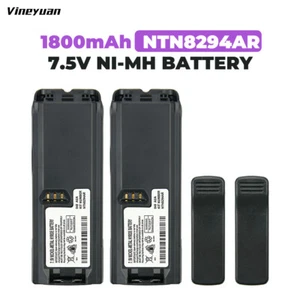 2PC 1800mAh NTN8293 NTN8294 RNN4006 Bateria do MOTOROLA XTS3000 XTS3500 XTS5000 - Zdjęcie 1 z 12