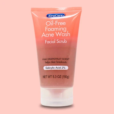 XtraCare Oil-Free Foaming Acne Wash, Facial Scrub, 5.3 fl oz – Salicylic Acid 2% - Image 1 of 4