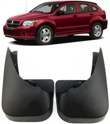 Par de protectores contra salpicaduras traseros moldeados originales nuevos guardabarros Dodge Caliber 2007-2012 Foto 1 de 4