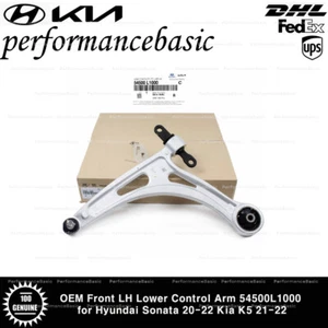 OEM Front LH Lower Control Arm 54500L1000 for Hyundai Sonata 20-22 Kia K5 21-22 - Picture 1 of 4