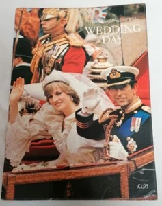 PROGRAMME - Prince & Princess Of Wales Wedding Day Programme Charles Diana - Picture 1 of 1