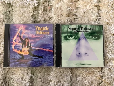 YNGWIE MALMSTEEN 2 CD LOT: FIRE & ICE + THE SEVENTH SIGN Foto 1 de 3